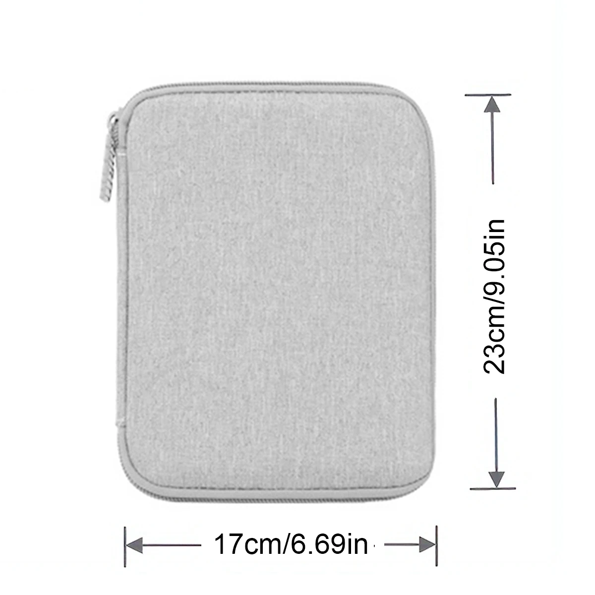 Data Cable Storage Bag Power Bank U-disk Earphones Multiple Compartments Double Layer Storage Bag Portable Convenient Travel Bag