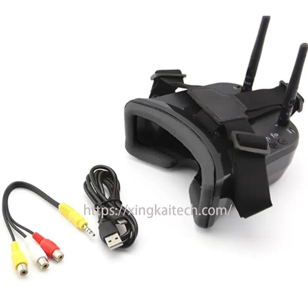 

5.8Ghz 3 Inch 16:9 Display FPV Goggles LS-VR009 Video Headset 5.8G 40CH HD Mini FPV Goggles for FPV Quadcopter Drones