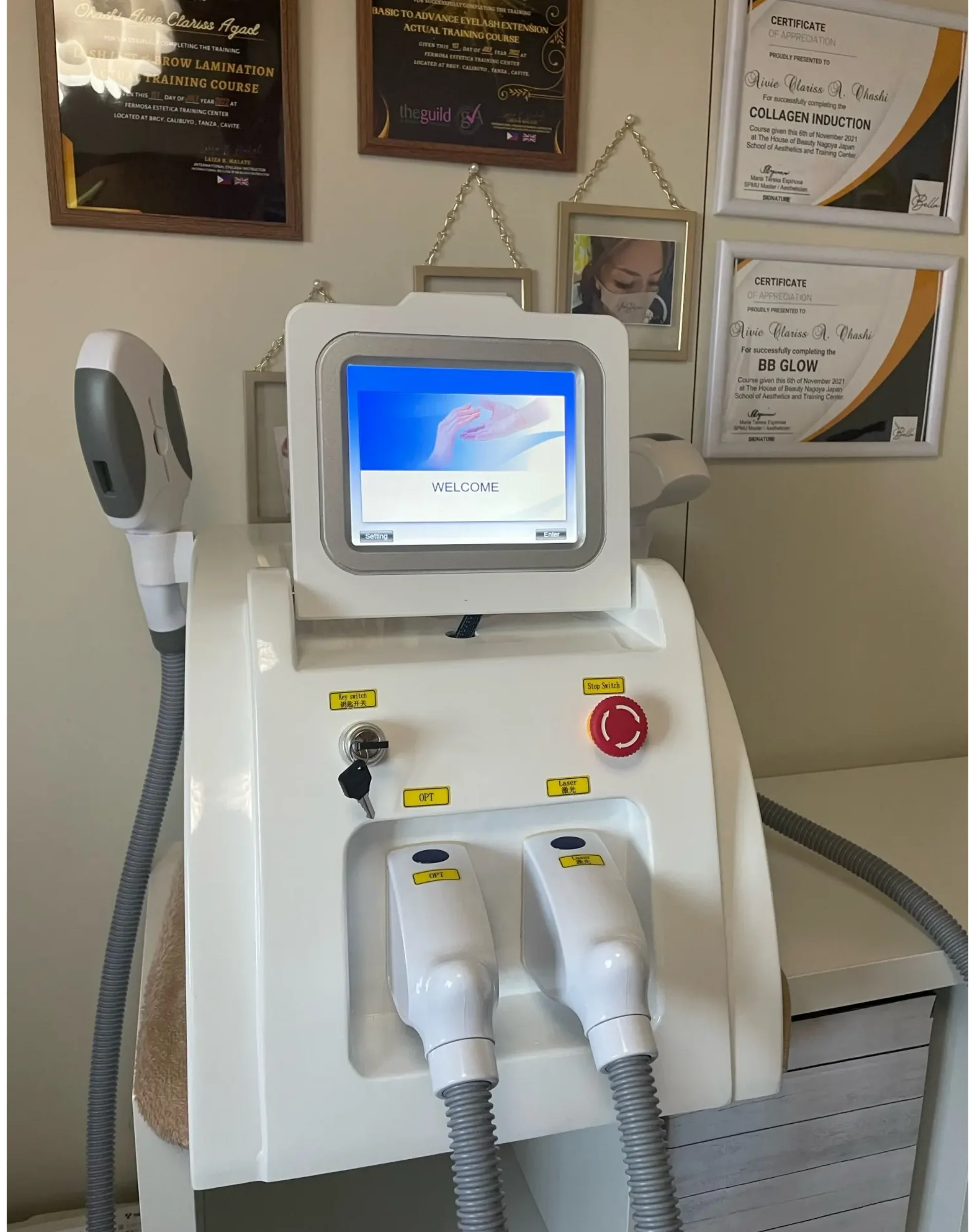 

NEW High Performance 2 in 1 Professional Beauty Equipment IPL OPT Hair Removal ND Yag Laser Tattoo Removal Pico Second Machine