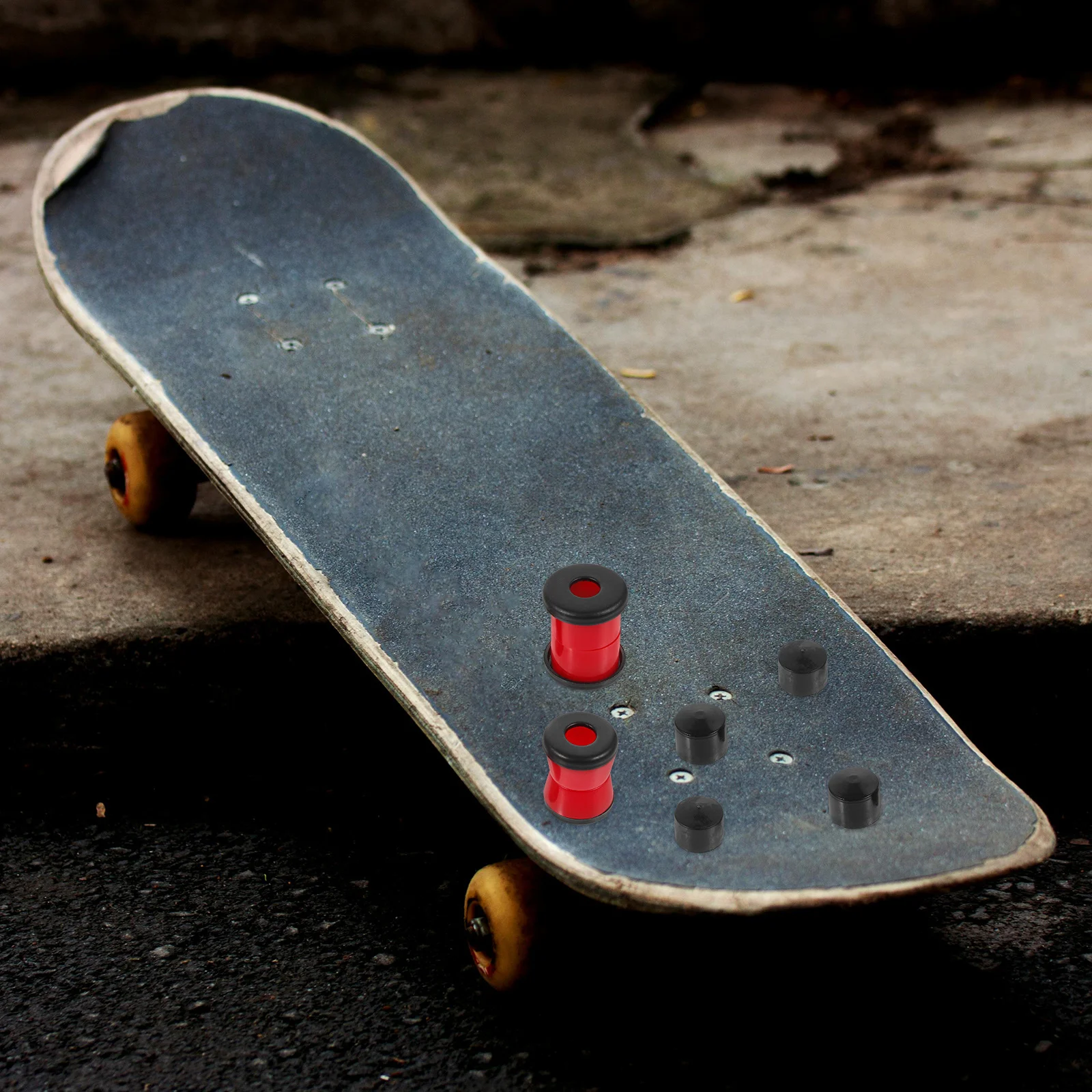 

1Set Skateboard Shockproof Pad PU Shocking Absorber Cushion Four-Wheel Skateboard Stable Vibration Damping Gasket Truck