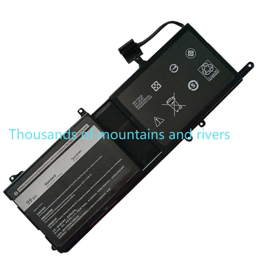

New 9NJM1 Laptop Battery For Dell Alienware P31E P69F 44T2R HF250 MG2YH 15 R3 R4 17 R4 R5 Series Notebook 11.4V 99WH