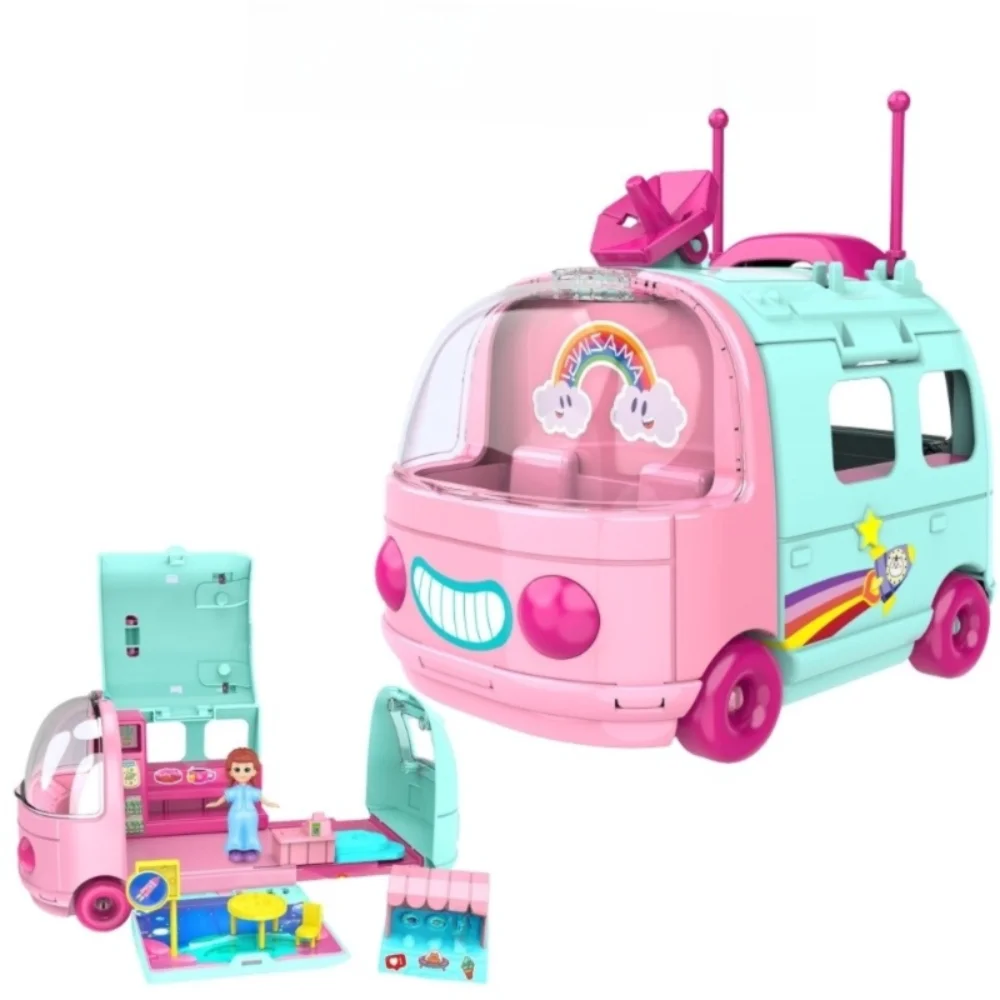 新しいサプライズスペースカー マルチシーンシミュレーションプレイハウス おもちゃ 車 DIY 親子 デザート キッチンセット 男の子 女の子
