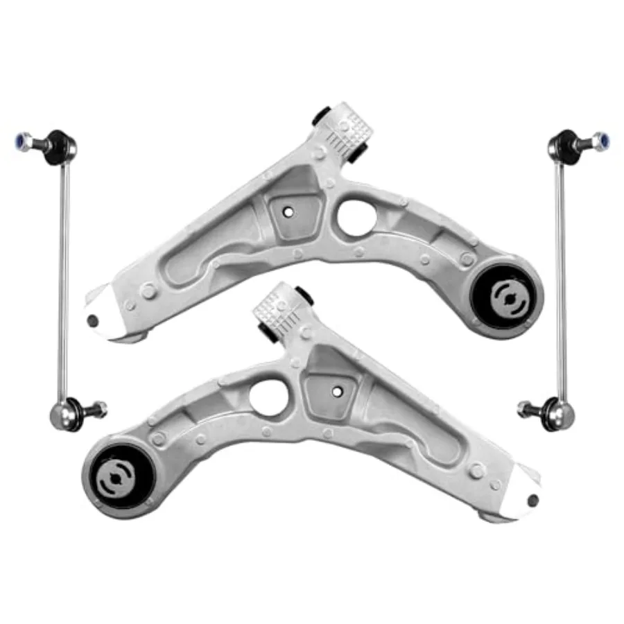 Reemplazo de barra estabilizadora de brazo de Control inferior delantero, 4 Uds., para Jeep Cherokee SUV 2014 2018, actualización del sistema de suspensión con Stabi mejorado