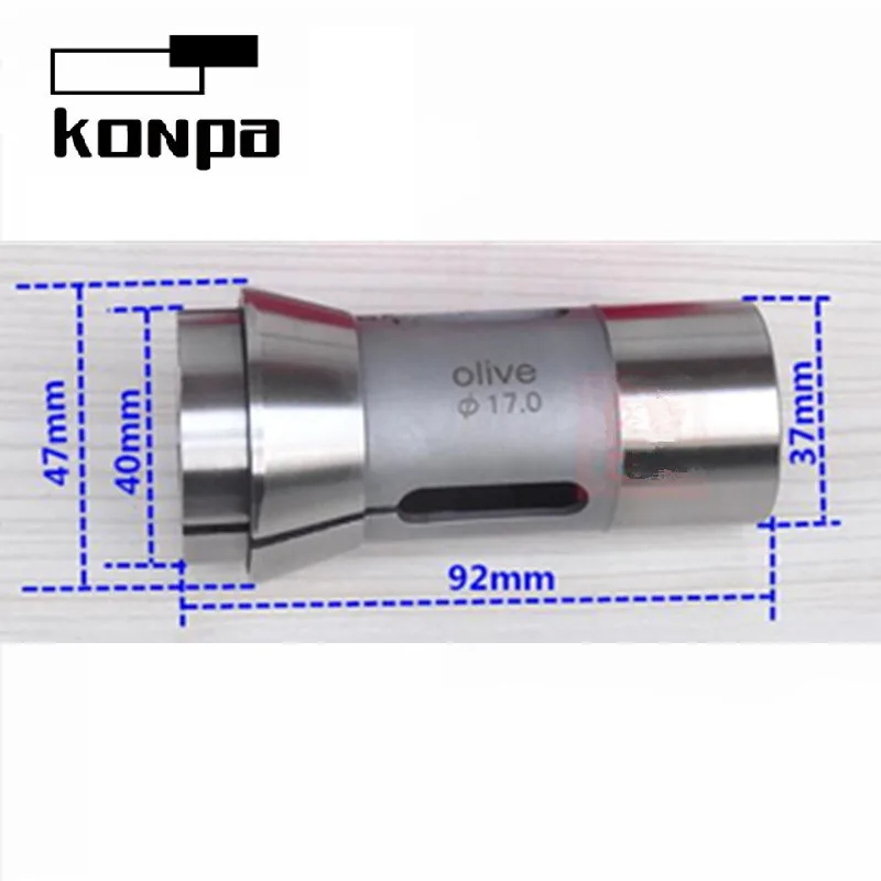 JNC32 type spindle alloy chuck KNC25 32 Sub-shaft back clamp guide bush 1mm-32mm