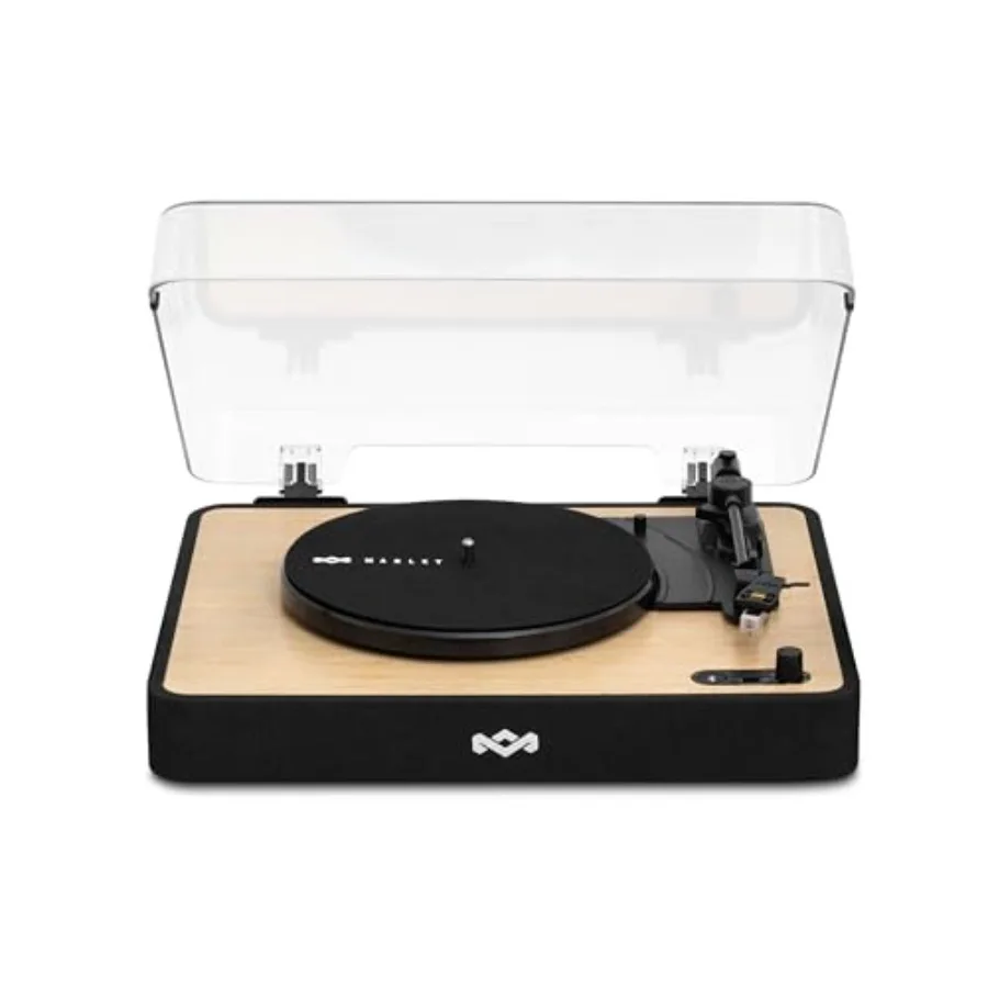 

House of Revolution Wireless Turntable - Bluetooth Record Player 3-Speed Sustainably Made Vinyl Player Easy Set Up Home Turntab