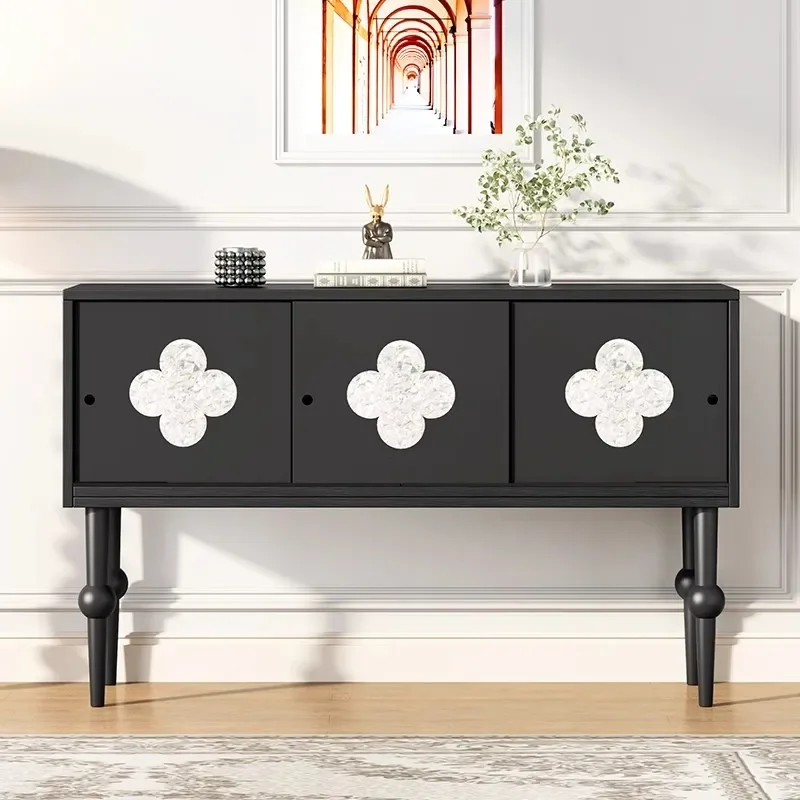 

French Aesthetic Console Tables With Storage Nordic Elegant Beauty Console Tables Rectangular Trendy Console Meuble Furniture