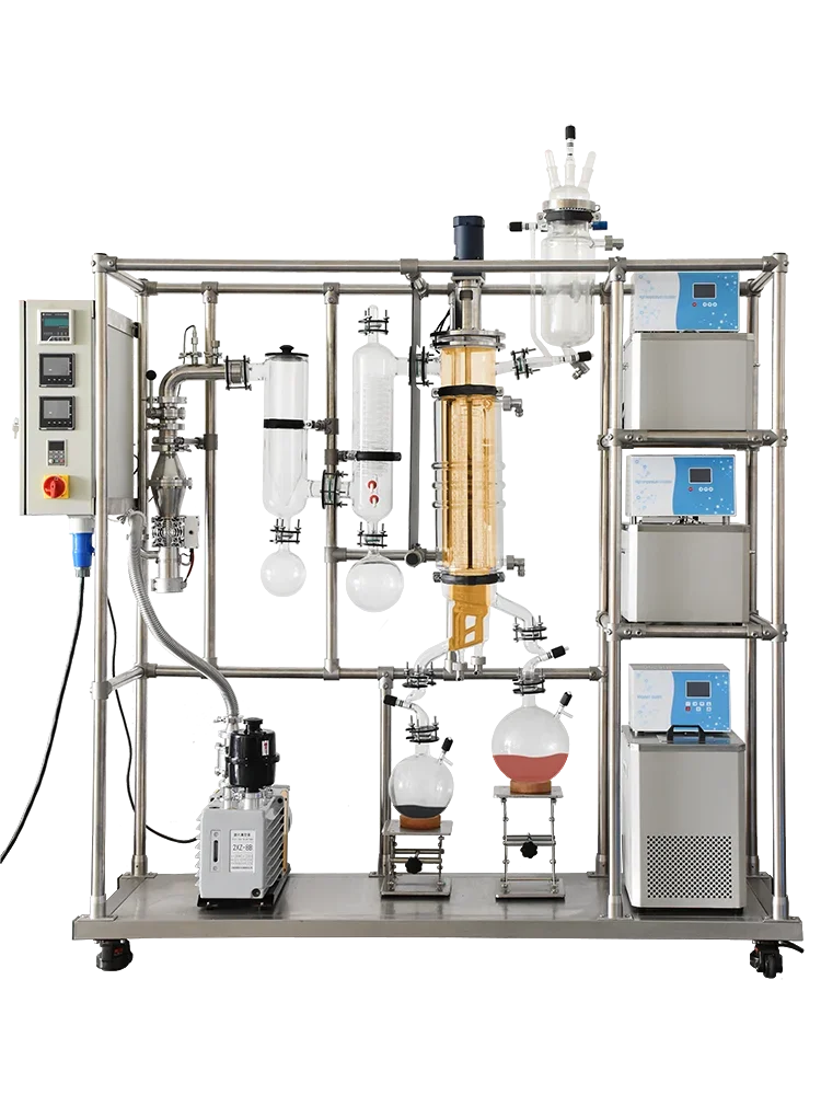

Cancun Laboratory Short-range Molecular Distillation Instrument FMD Extractor Scraper Reaction Unit