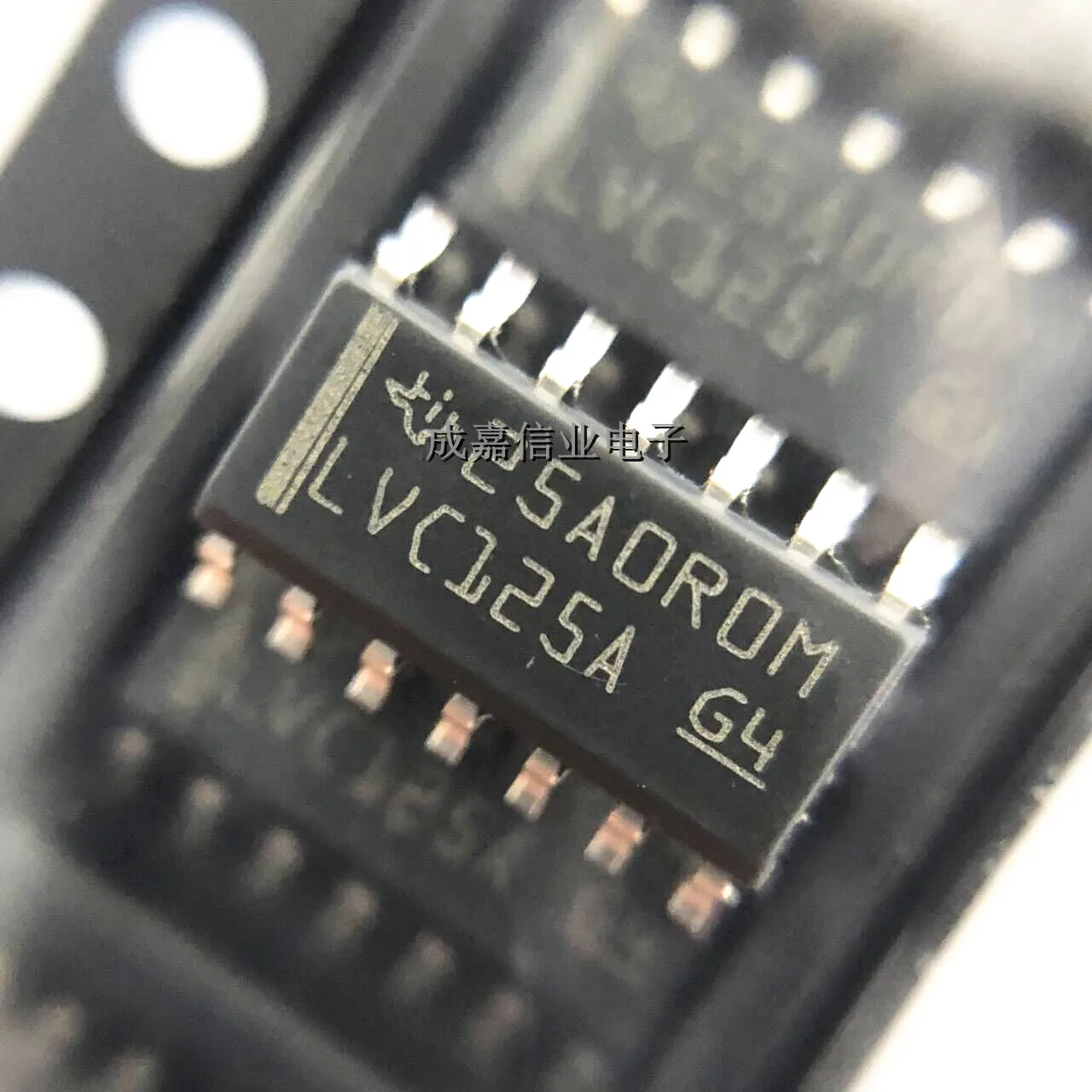 Buffers Tri-State Quad Bus e Line Drivers, Temperatura de Operação:- 40 C, SN74LVC125ADR SOP-14 MARKING, LVC125A, 10 PCs/Lot