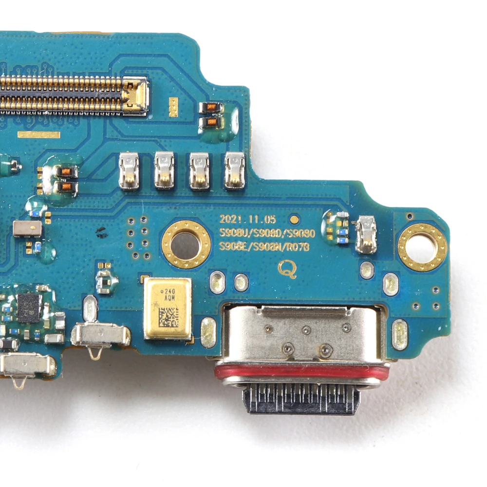 Poort Opladen Board Flex Voor Samsung Galaxy S22 Ultra 5G S908B/U/N/E/W Dual SIM Type-C Connector Dock Charger Kabel