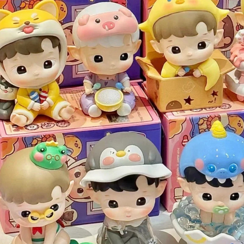 

Оригинальная серия Popmart Hacipupu «Дневник роста» — коллекционная загадочная коробка-сюрприз с фигуркой для декора стола, идеальный подарок для друзей