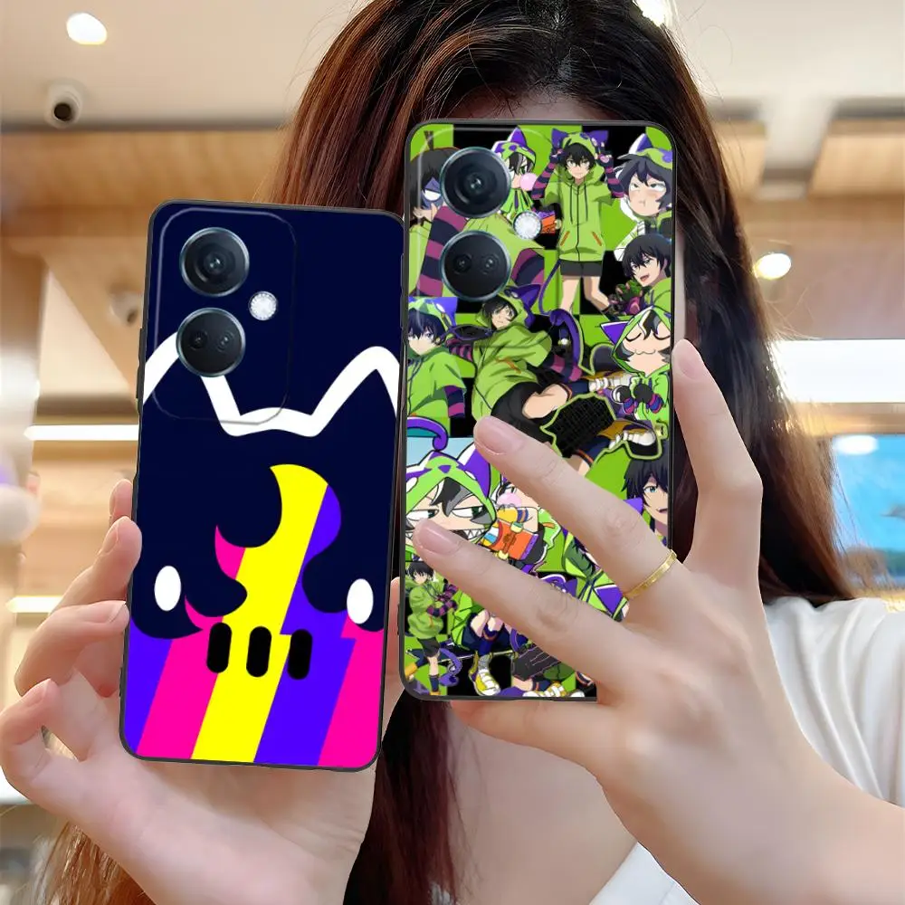 

Чехол для телефона SK8 Infinity Miya Chinen для OPPO Reno 14 13 12 11 10 9 8 7 6 5 F T Pro 5G с цветной печатью, чехол для смартфона