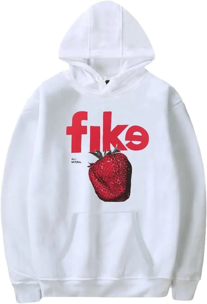 

Dominic Fike Merch Dominic Fike Strawberry Hoodie Men Women Sweatshirts Casual Long Sleeve Hooded