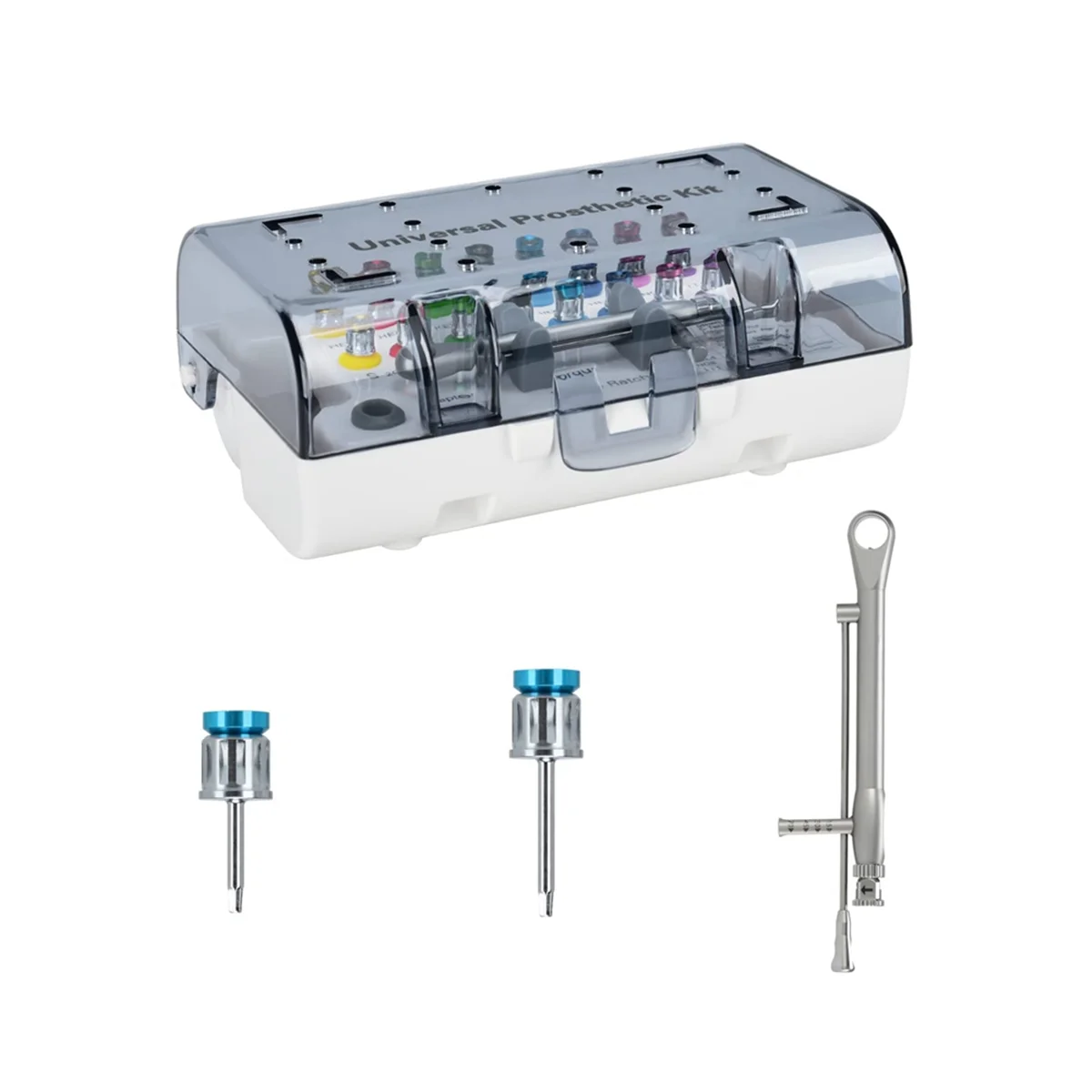 Le nouveau Kit d'implant dentaire, outil de tournevis à clé dynamométrique prothétique, clé dynamométrique manuelle, fixation/élimination du restauration des implants