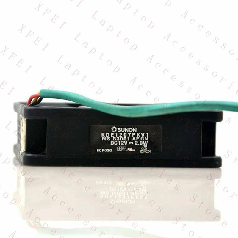 D  1PC for SUNON KDE1207PKV1 Cooling Fan 12V 2.0W Projector Dedicated fan New