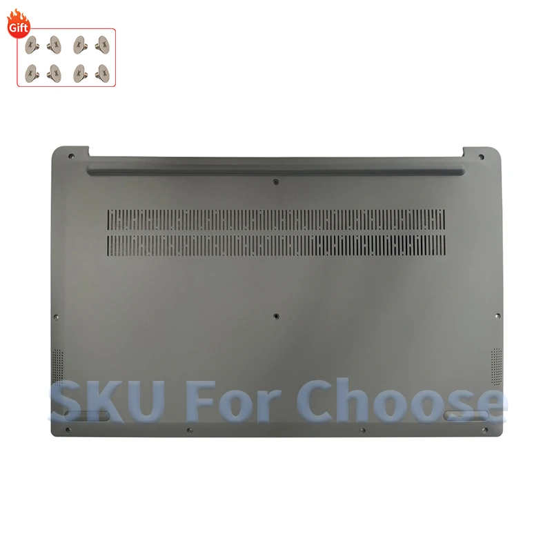 ملحقات الكمبيوتر المحمول باللون الرمادي الفضي لجهاز IdeaPad 1-15IJL7 1 15IAU7 1 15ALC7 1 15IGL7 2022 حافظة بديلة