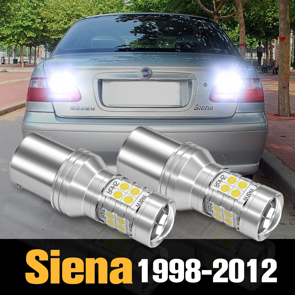 

2pcs Canbus LED Reverse Light Backup Lamp Accessories For Fiat Siena 1998-2012 2002 2003 2004 2005 2006 2007 2008 2009 2010 2011