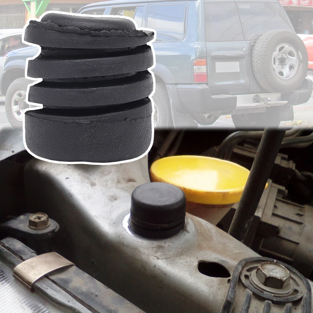 Parachoques trasero para coche, tapa de maletero, embellecedor de montaje de goma, Y61 amortiguador para Nissan Patrol, 1998-2008, 2009, 2011, 2012,
