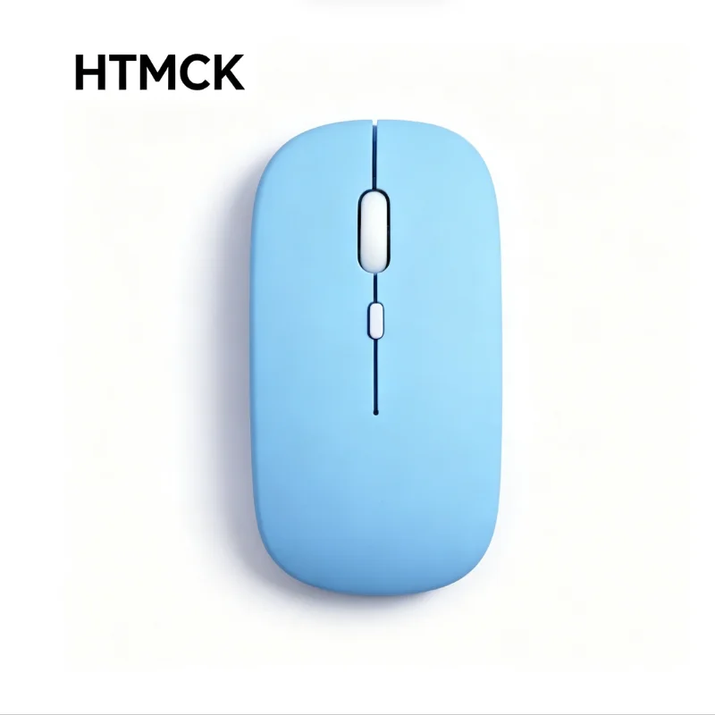HTMCK Bluetooth-compatible Wireless Silent Mouse, Portable Computer Mice for Laptop, Tablet, Working & Gaming