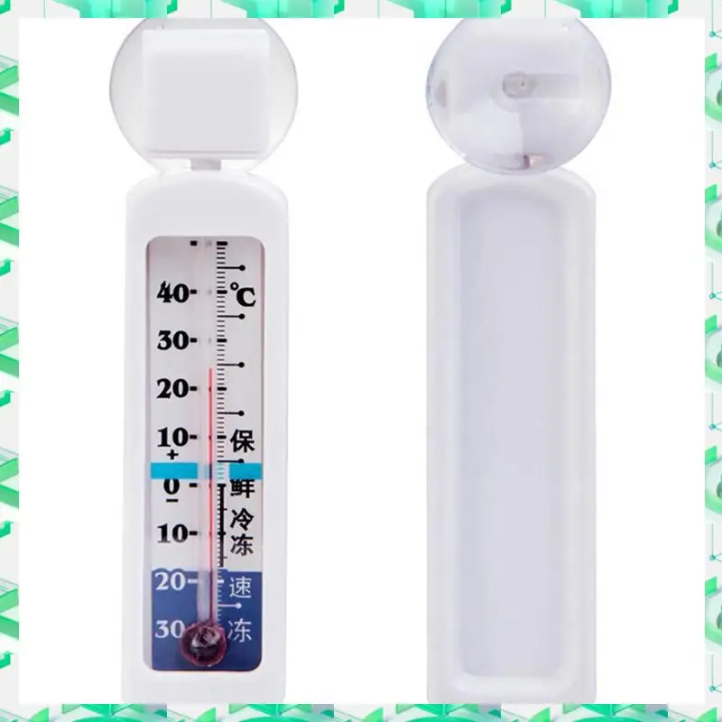 3C Electron 5 Pack Refrigerator Line Freezer Thermometer Fridge Refrigeration Temperature Gauge Monitor Home Use -30℃-40℃,5 Pack