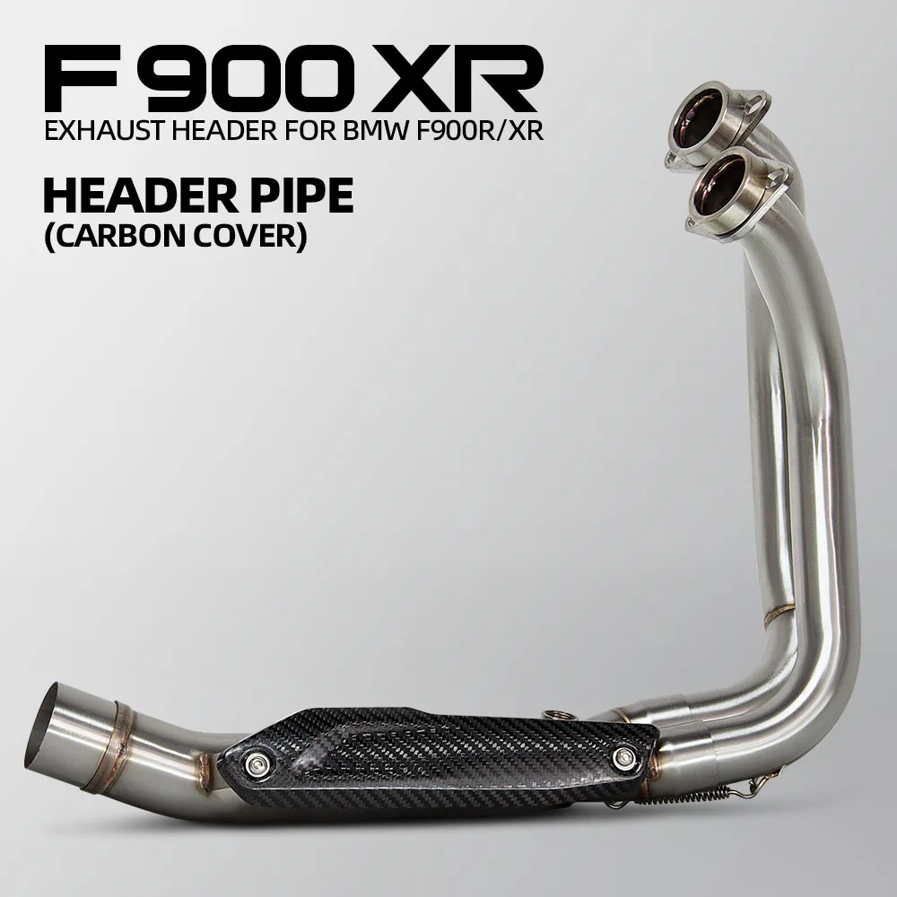 

Motorcycle Exhaust Pipe Modify Manifold Stainless Escape Racing Line 51mm Header Tube For BMW F900 F900R F900XR 2020-2024