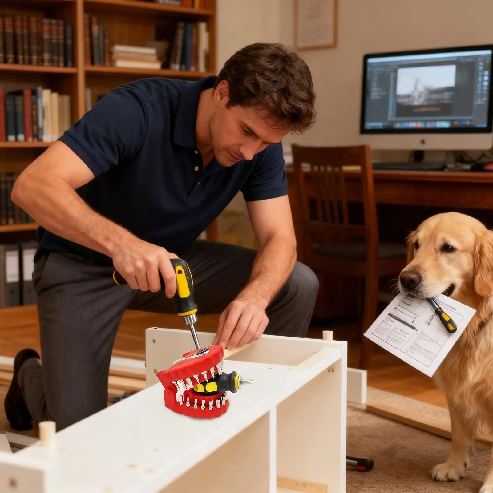 

Magnetic Drill Bit Set High Hardness Portable Repair Hardware Fun Design High Hardness Electric Screwdriver Bits For Electronics