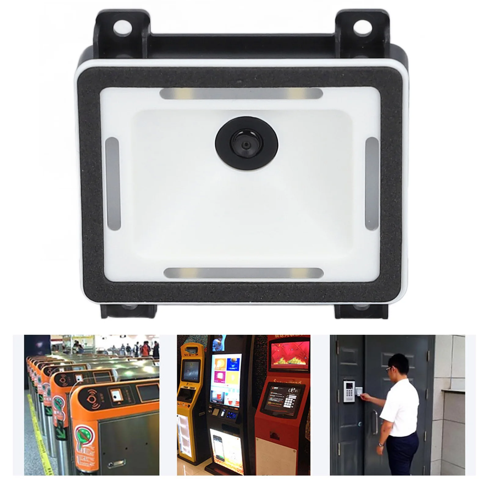 

Embedded Barcode Scanner Auto Sensing Barcode Reader USB Data Transfer Quick Response for Access Control Lockers Payment