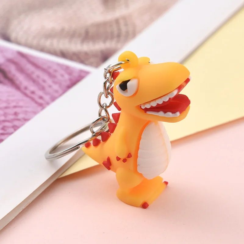 New Cute Cartoon Dinosaur Key Chain Accessories High Quality Animal Pendant Keychain Jewelry Gifts