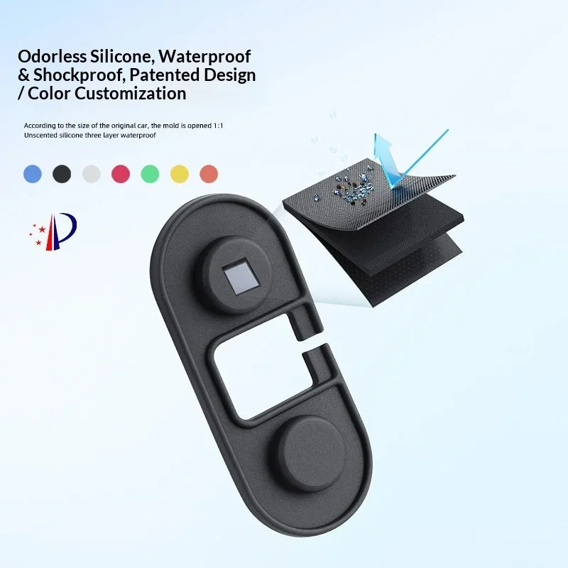For BYD Leopard 5 Denza B5/ Leopard 8 Denza B8 Specialized Stopper Rust Proof Cover Door Lock Cover Silicone Protective Cover