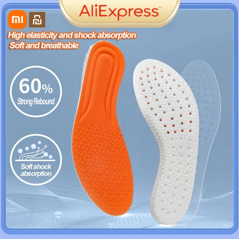 Xiaomi Youpin Sport Boost Iinsoles Männer Frauen Sport Stretch Atmungsaktiv Laufschuhe Schuh Dämpfung Einsätze Unterstützung Ncreased Einlegesohlen