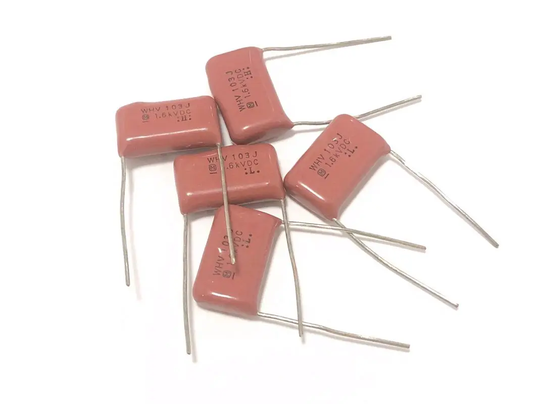 

5PCS CBB22 103J 1600V 5% P=20mm ECWH16103J 10NF1600V 0.01UF/1.6KV Polypropylene Film Capacitor new original spot delivery speed