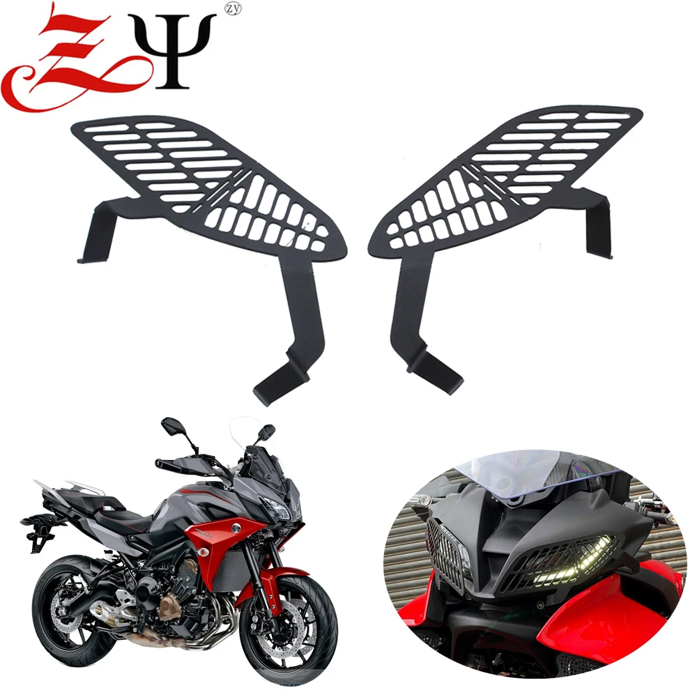 

Headlight Shield Guard Protector Headlamp Mesh Grille Cover For YAMAHA Tracer900 Tracer9 TRACER 900 GT 2021 2022