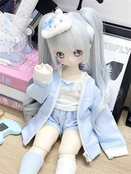 BJD Doll Clothes For 1/4 MSD MDD Doll Accessories Coat Vest Shorts Socks Doll Dress Up Gift Diy Clothes(Excluding Doll)