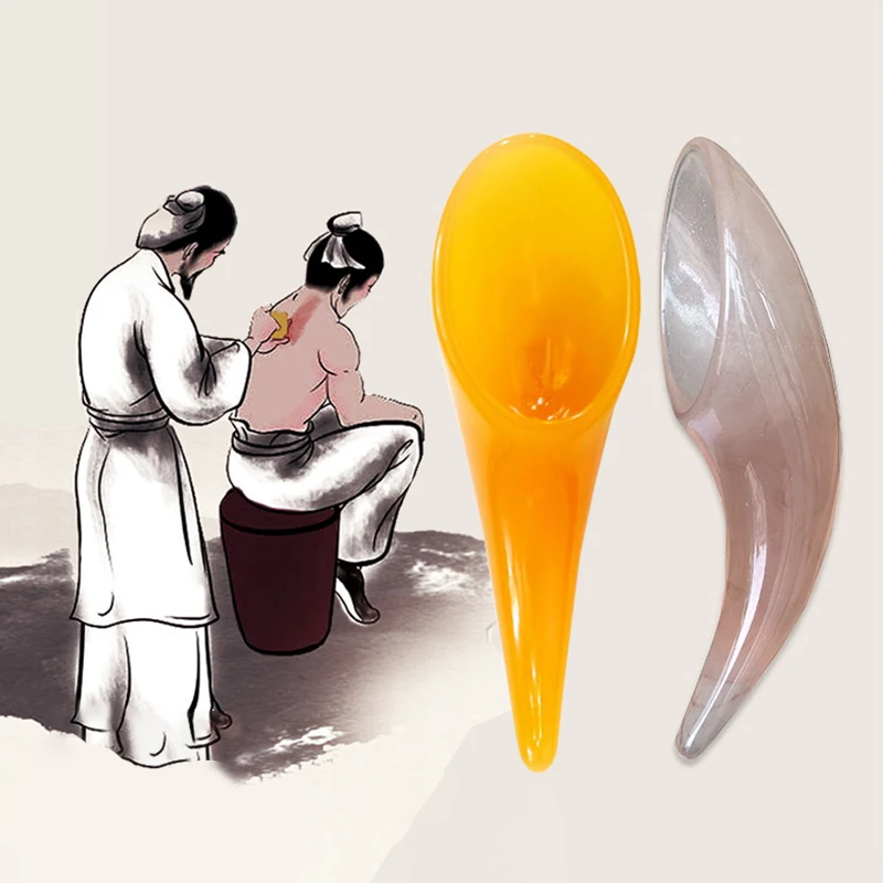 Scraping Horn Shovel Cervical Massager Plate Shoulder Leg Back General Neck General Whole Body Meridian Dredging Tendon Bar