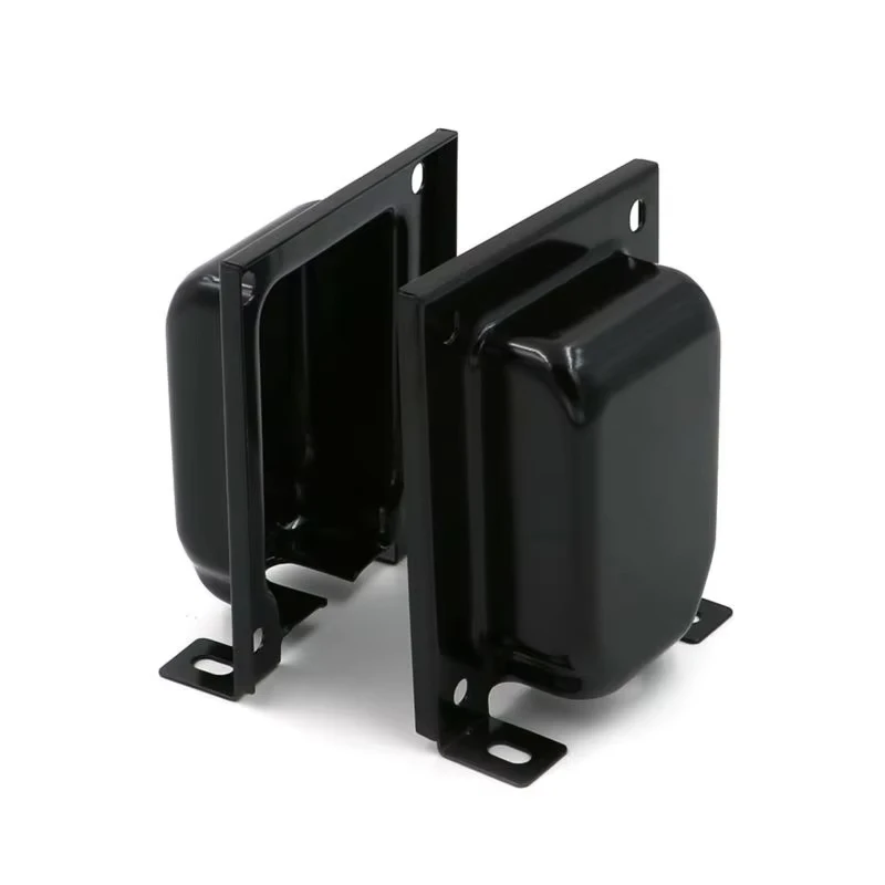 2PCS EI transformer laminations end bells EI96 Vertical cattle cover Integration with mounting bracket side cover EI66 EI76 EI86