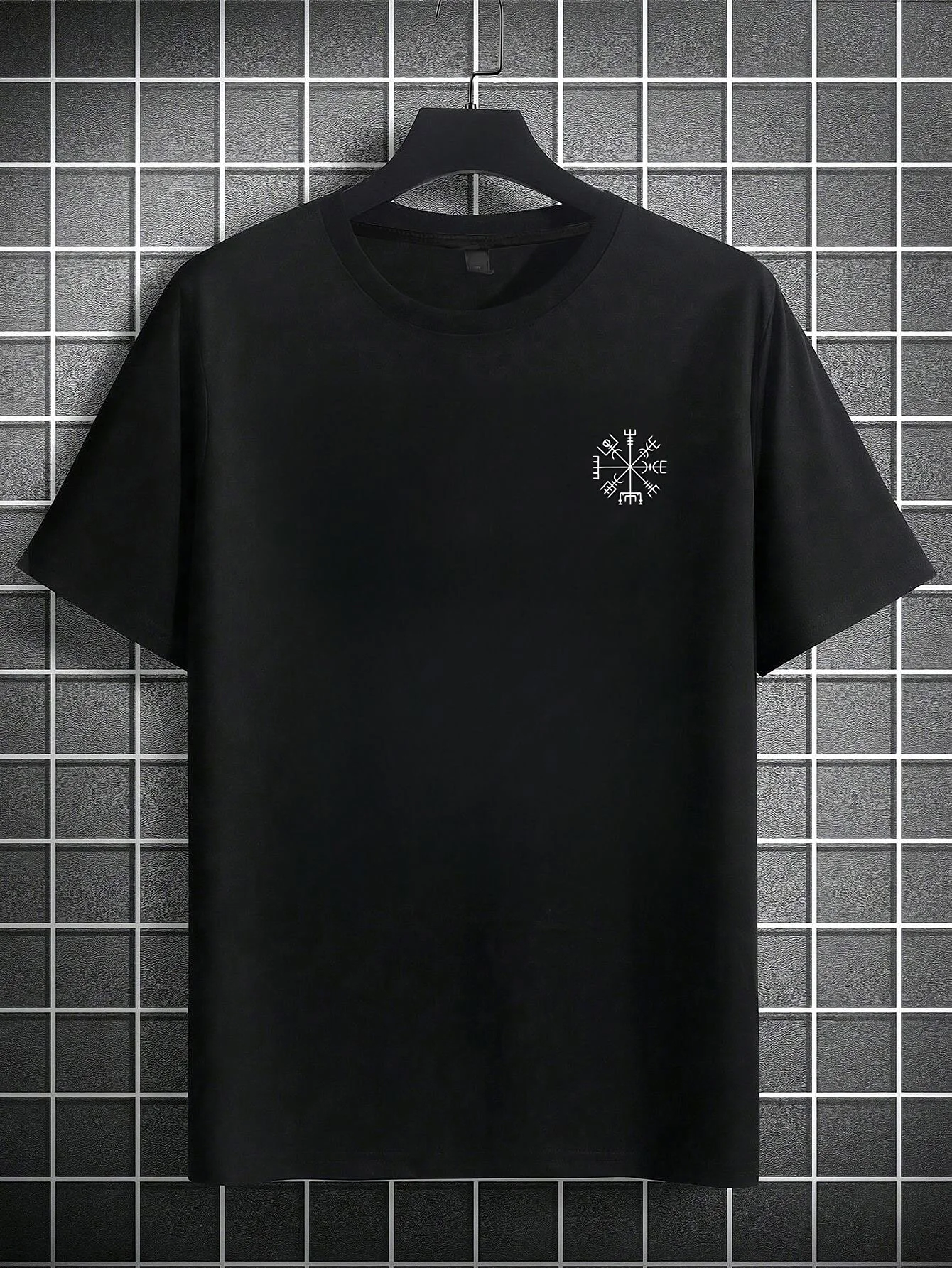 Wikinger-Rune-Kompass-Print au – Summer Viking Clothing Bewertung und Preis