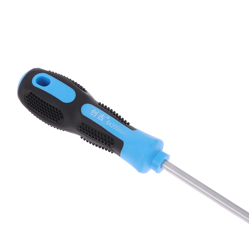 40cm Extended Screwdriver Long Slotted Cross Screwdriver Magnetic Screwdriver With Rubber Handle Repairing Hand Tool