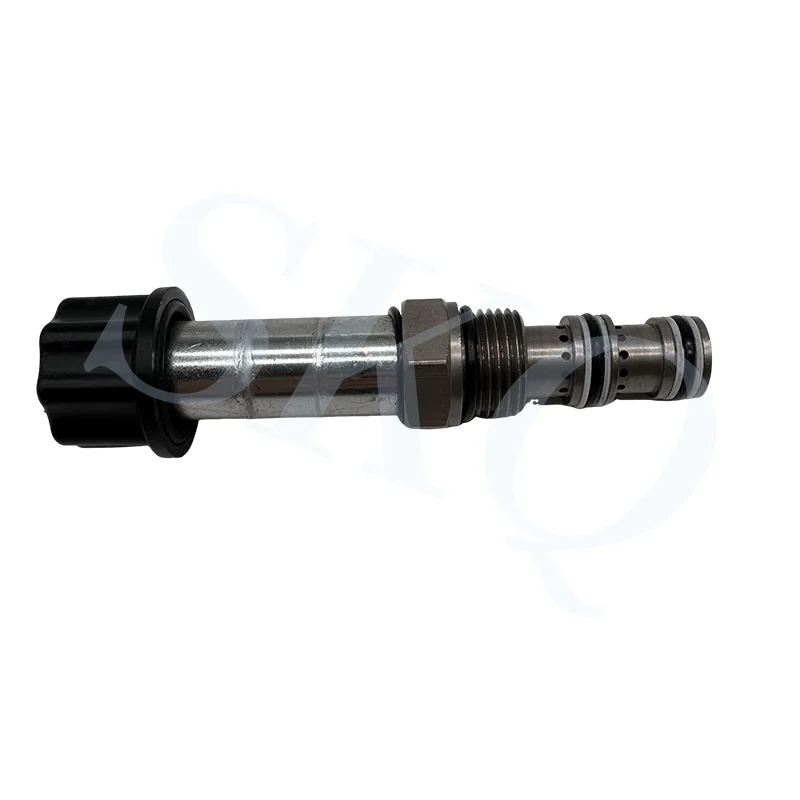 For Hyundai R 225-7 Walking Pilot Solenoid Valve Core Safety Lock Valve Core 18mm Control Valve Excavator Accessories