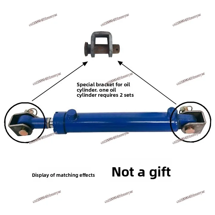 3 tons hydraulic cylinder bore 50 hydraulic  two-way lift cylinder hydraulic oil top oil top two-way cylinder