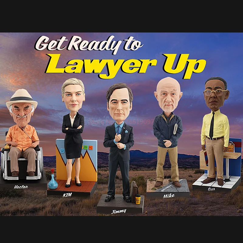 In Stock Genuine Breaking Bad Handmade Doll Toy Model Ornament Mac Movie Accessories Gift