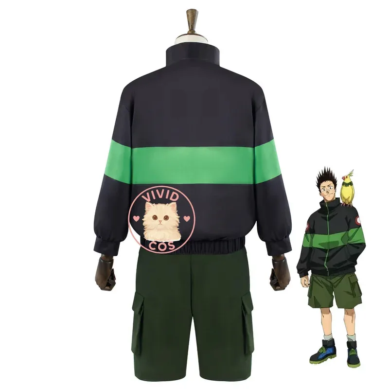 

ABC123 Sakamoto Dias Nova Series Anime Heisuke Mashimo Two-Dimensional Cosplay Costume Color Between Black and Green Outfit RO3;