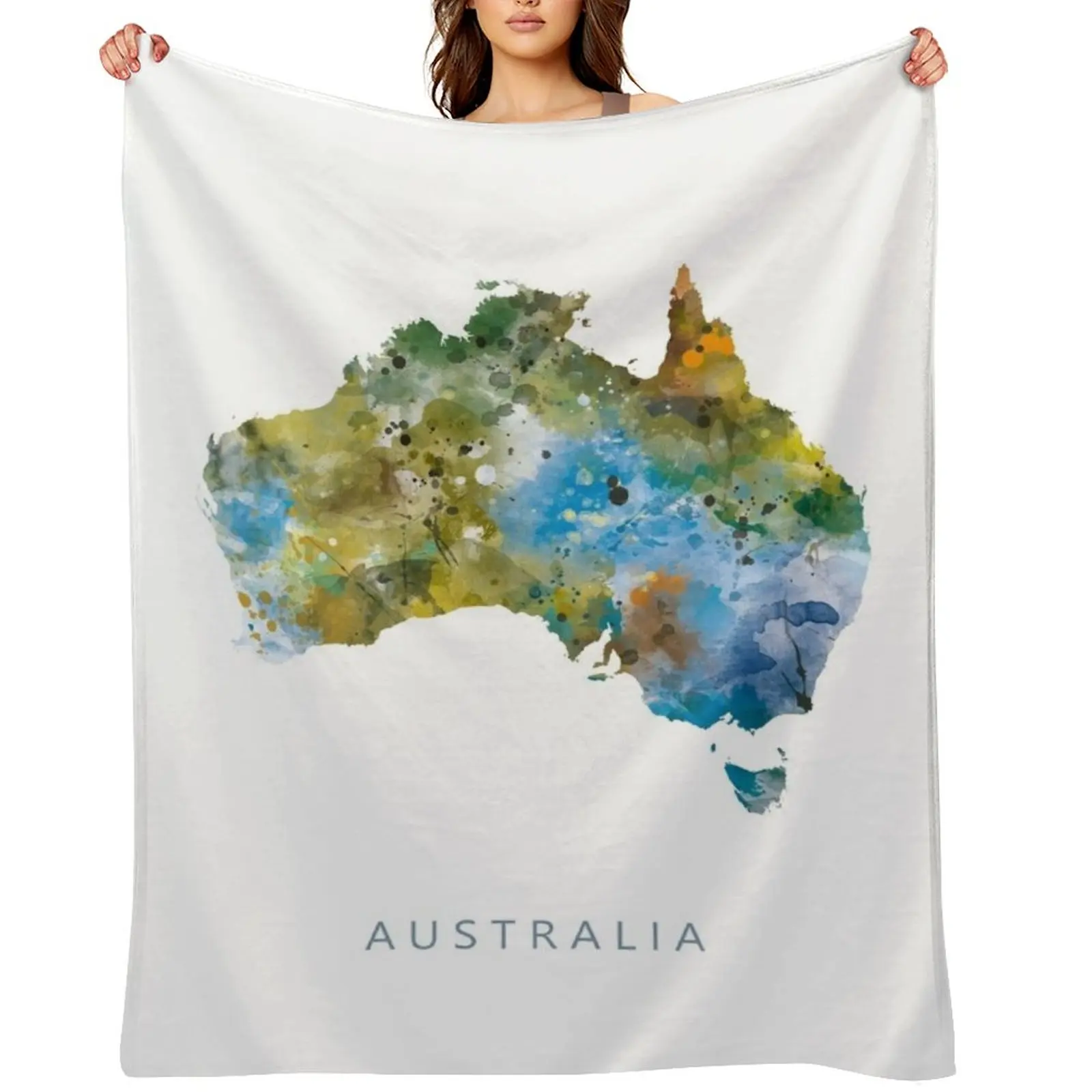 

Australia Throw Blanket Bed Fashionable Tourist Sleeping Bag Decorative Sofas Blankets