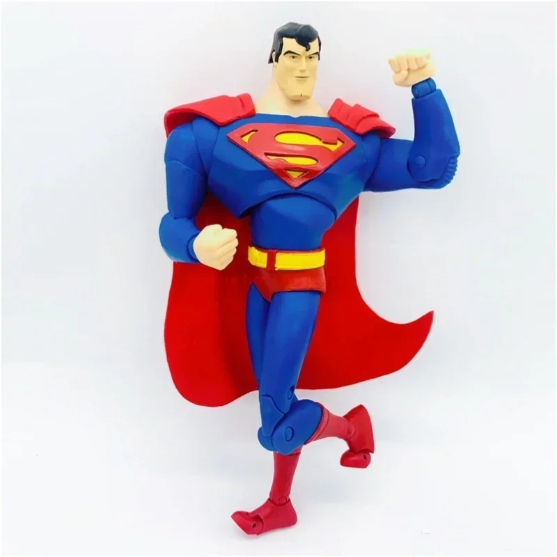 New Arrival Dc 16cm Macfarlane Figure Model Animation Adventure Superman Action Figure Pvc Desktop Decoration Toys Birthday Gift