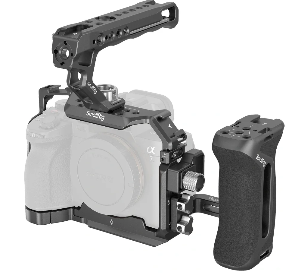 高度なアルミニウム合金ケージキット,小型リグ,3669c,Alpha 7r v,Alpha 7 iv,Alpha 7s iii,3669c