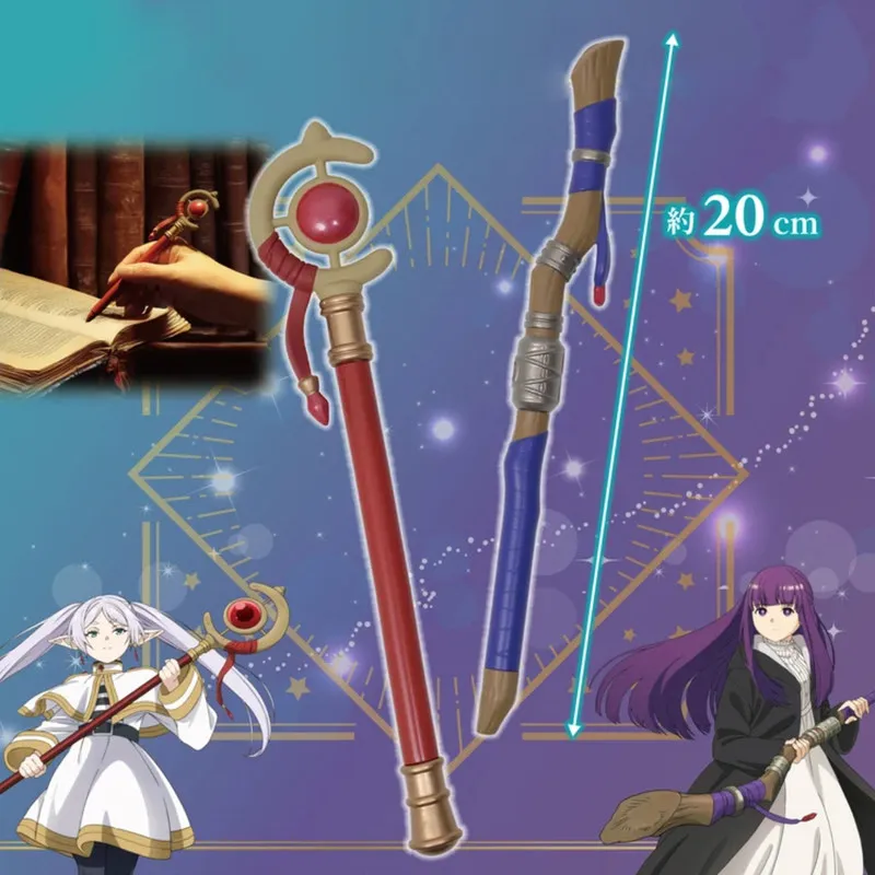 Furyu Frieren Magic Wand Ballpoint Pen Anime Frieren Beyond Journeys End Cosplay Prop Collectible Stationery  Anime Fans