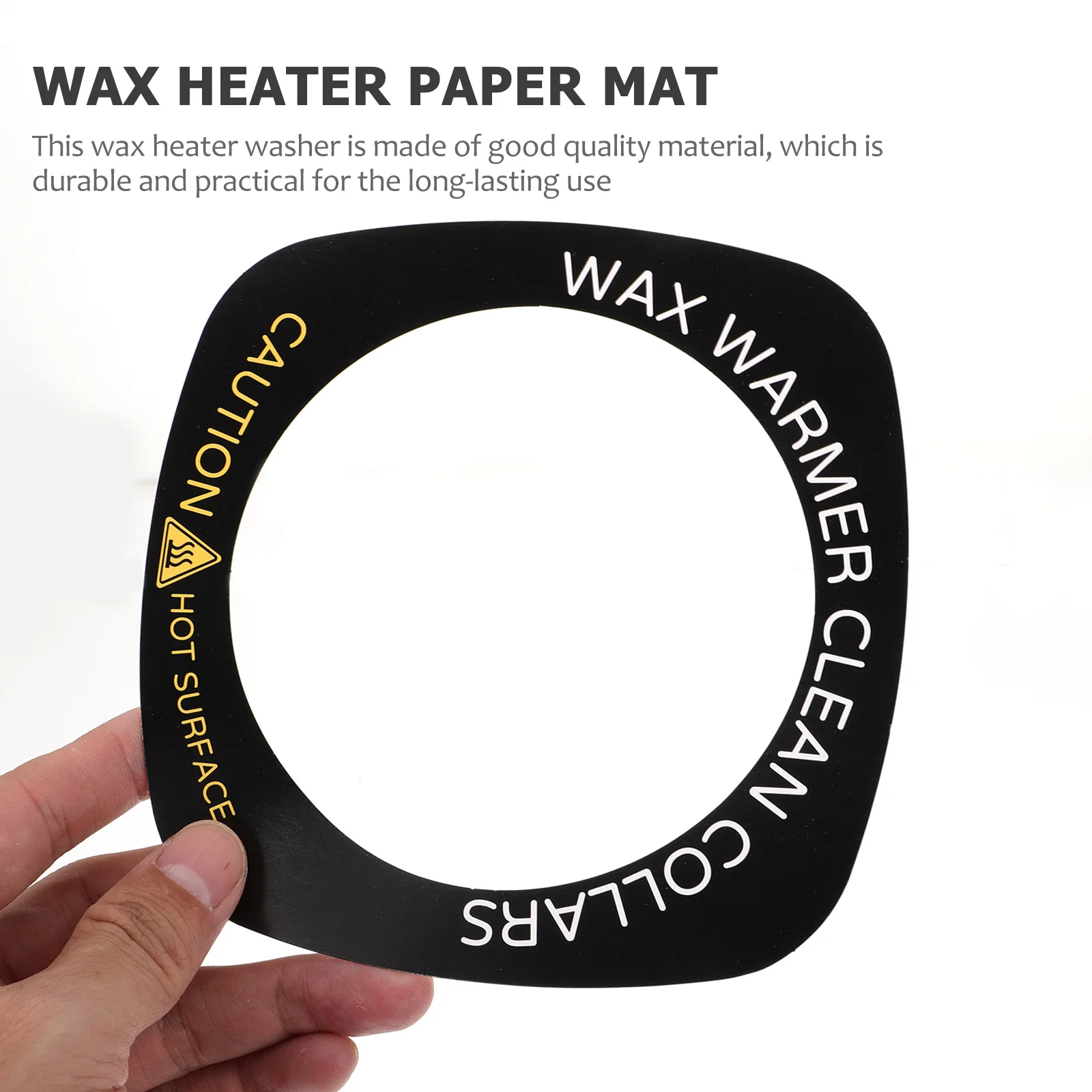 Wax Machine Anti-fouling Ring Stain Resistant Paper Mat for Heater Accessory Warmer Unhairing Pad Washer