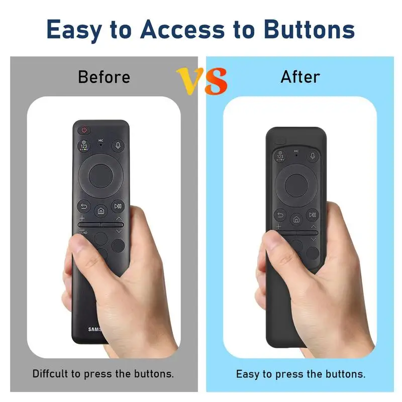 Silicone Remote Cover Protective Remote Control Cover with Shockproof Protection ForSamsung Solar Cover BN59-01432A