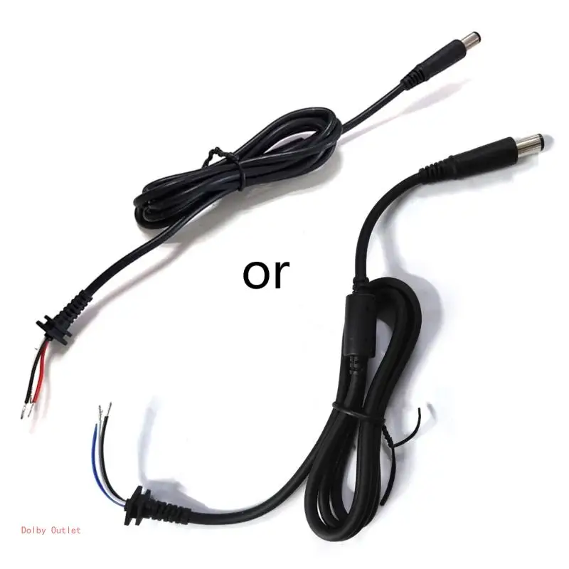 7.4x5.0mm 1.2m Laptop Notebook Power Supply Cable for DC Tip Plug Connector Cord Cable for Dell Power Adapt