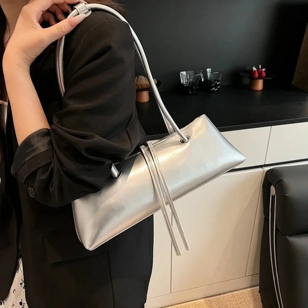 

Fashion PU Leather Underarm Bag Large Capacity High Quality Shoulder Bag Ladies Handbag Travel Bag