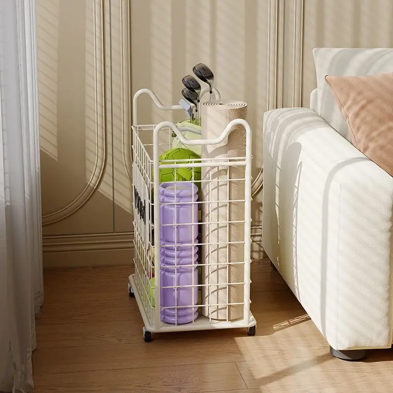 

Sports Equipment Storage Rack Yoga Mat Dumbbell Ball Storage Basket Multifunctional Fitness Storage Basket