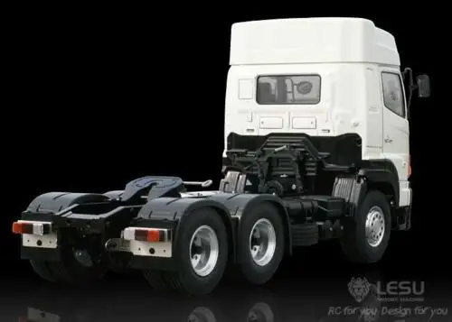 

6*4 Lesu 1/14 Metal Chassis Model With Motor 700 RC Tractor Trailer Truck For Tamiyaya Model Th02023-Smt2